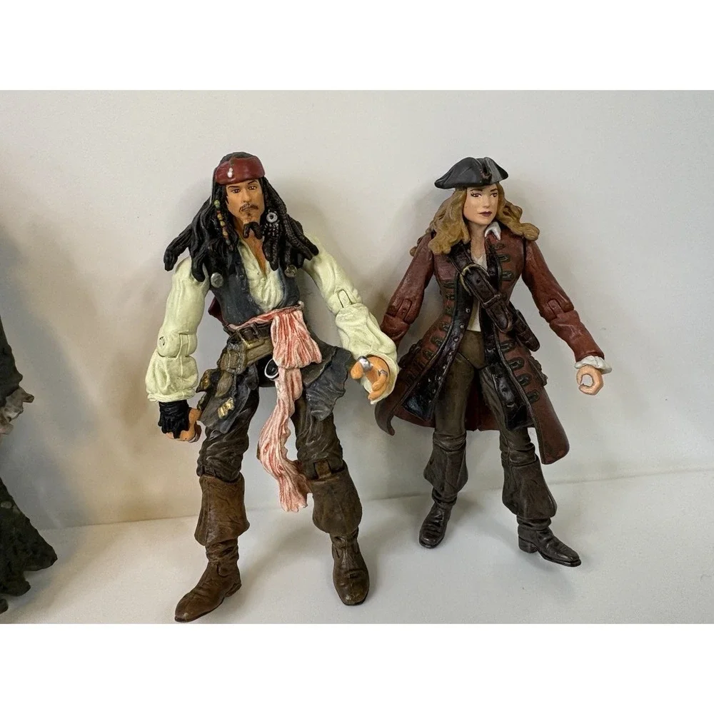 Pirates of the Caribbean Dead Mans Chest Figures Bill Turner Swann Will Jack